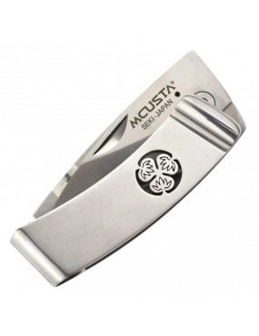 MC-0081 Pocket Clip Kamon Aoi – Japanese Gentleman Knife, AUS-8A Blade