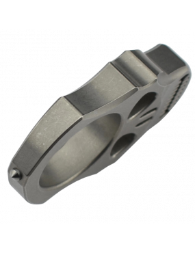 MaxKnives TIKNU4 - Impact Skull knuckle Titane naturel