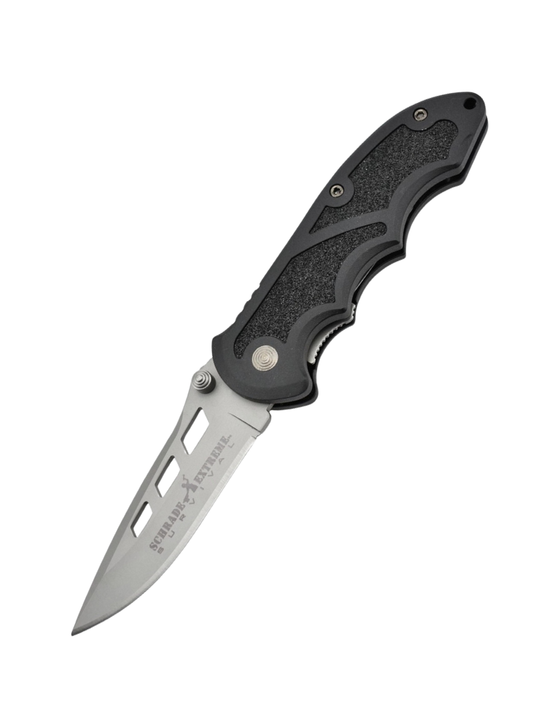 Schrade SCHA Couteau pliant Extreme Tactical à ouverture assistée