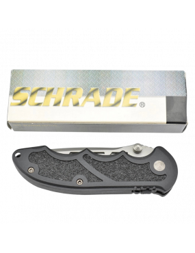 Schrade SCHA Couteau pliant Extreme Tactical à ouverture assistée