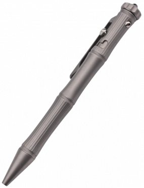 MaxKnives PEN8 Stylo tactique en titane brise vitre et Spinner