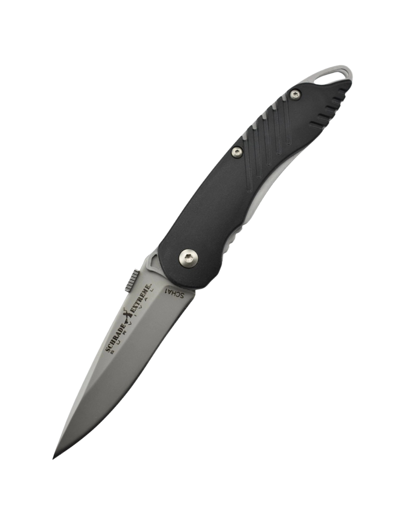 Schrade SCHA1 Couteau pliant Extreme Tactical à ouverture assistée