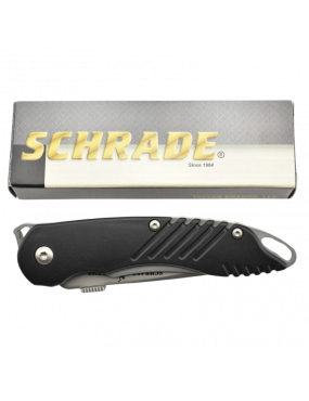 Schrade SCHA1 Couteau pliant Extreme Tactical à ouverture assistée