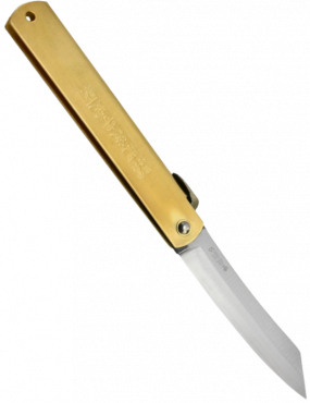 Higonokami Sanmai - Japanese Knife 215mm, Brass Handle