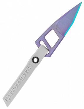 Quartermaster Knives ALF 2 - Violet - Lame Tanto Beta-Titanium