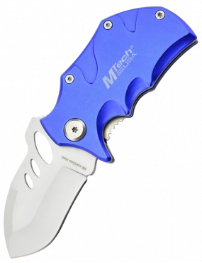 MTech MT-365BL - Couteau de poche Bleu en acier 440