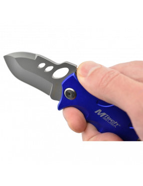 MTech MT-365BL - Couteau de poche Bleu en acier 440