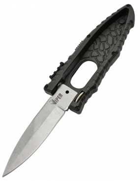 Schrade SCHSA Viper Couteau à ouverture latérale assistée