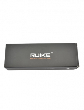 Ruike P155-B Noir Couteau de poche lame acier 14C28N manche G10