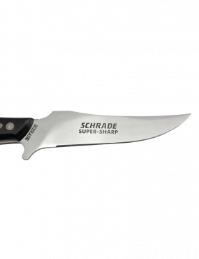 Schrade 15OT Old Timer Couteau fixe lame acier 7Cr17 manche polymère