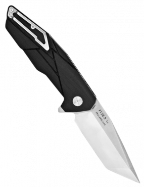 Ruike P138B - Couteau pliant Lame Tanto - Couleur Noir