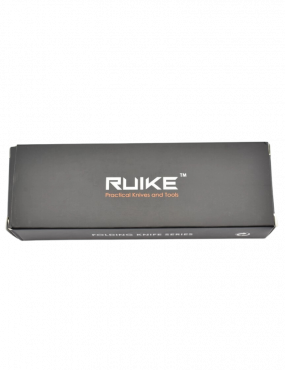 Ruike P852-B Noir Couteau de poche lame acier 14C28N manche G10