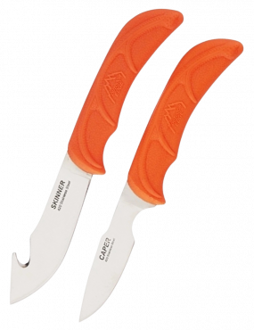 Outdoor Edge WR1C - WILD PAIR - 2 couteaux Skinner &amp; Caper