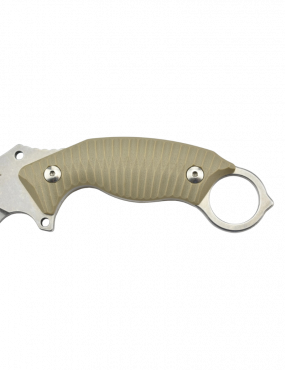 Ruike F181-W Couteau Karambit acier 14C28N manche G10