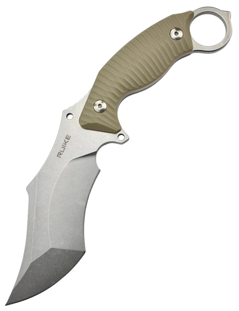 Ruike F181-W Couteau Karambit acier 14C28N manche G10