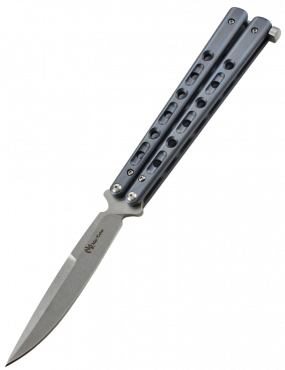 Maxknives P40 OX Couteau papillon manche titane anodisé