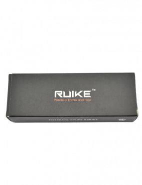 Ruike P865-B Noir Couteau de poche lame acier 14C28N manche G10