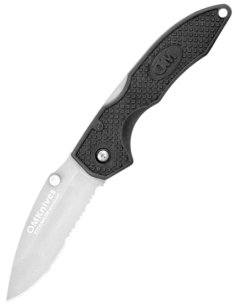 Ocean master knives ZT350 SERVER - Lame titane beta TB6