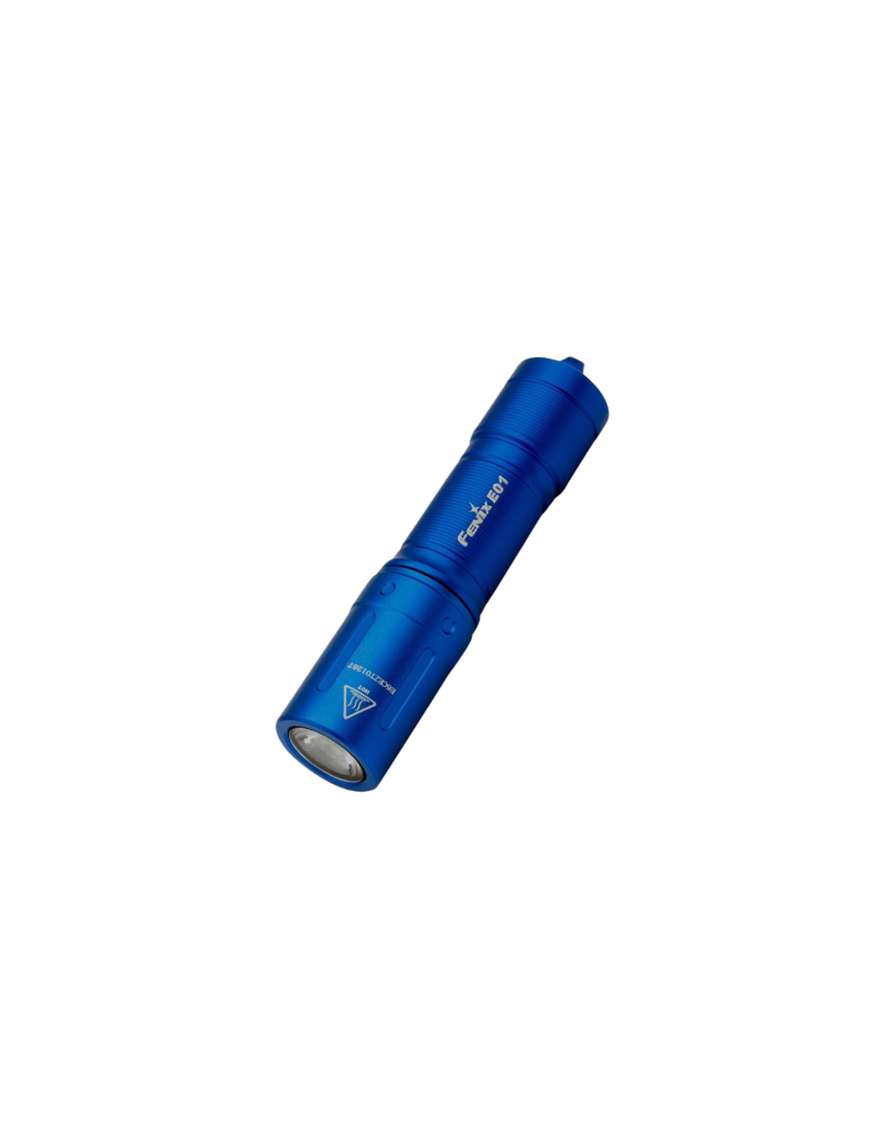 Fenix E01 V2.0 BLEU mini lampe de poche porte-clés - 100 lumens