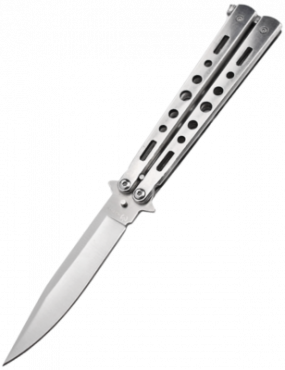 Maxknives P39S Couteau papillon en acier inoxydable