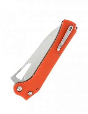 TACRAY - TR-FKK03 - Folding kitchen knife VG10 blade G10 handle orange