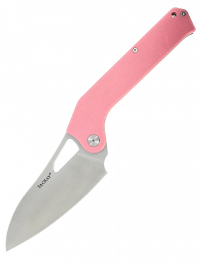 TACRAY - TR-FKK01 - Couteau de cuisine pliant lame VG10 manche G10 ROSE