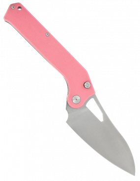 TACRAY - TR-FKK01 - Folding kitchen knife VG10 blade G10 handle PINK