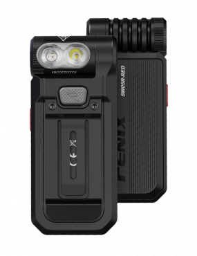 FENIX - SW05R-RED - Clip On Flashlight with Red Light - 150 lumens