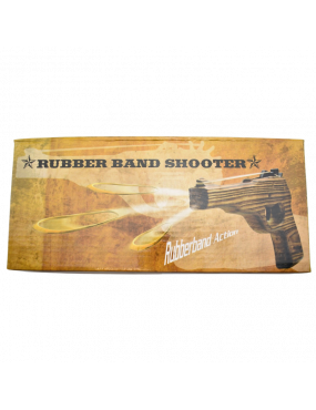 Rubber Band Shooter 3704-RW2 - Pistolet à élastiques en bois