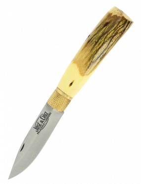 JOSE DA CRUZ - JDC22 - Couteau portugais manche en bois, lame inoxydable